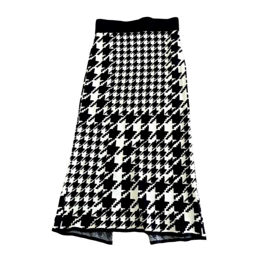 EUC H&M Houndstooth skirt